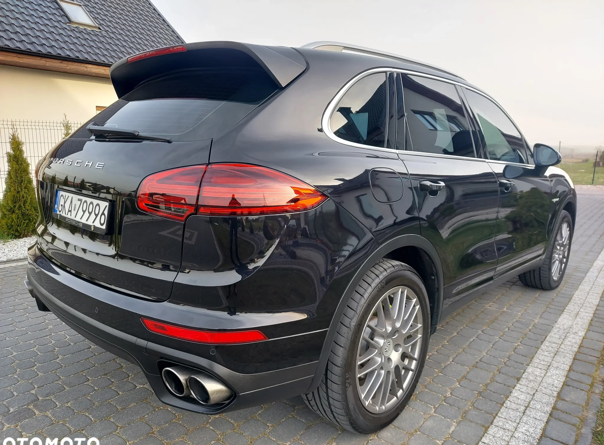 Porsche Cayenne cena 169000 przebieg: 210000, rok produkcji 2015 z Barlinek małe 742